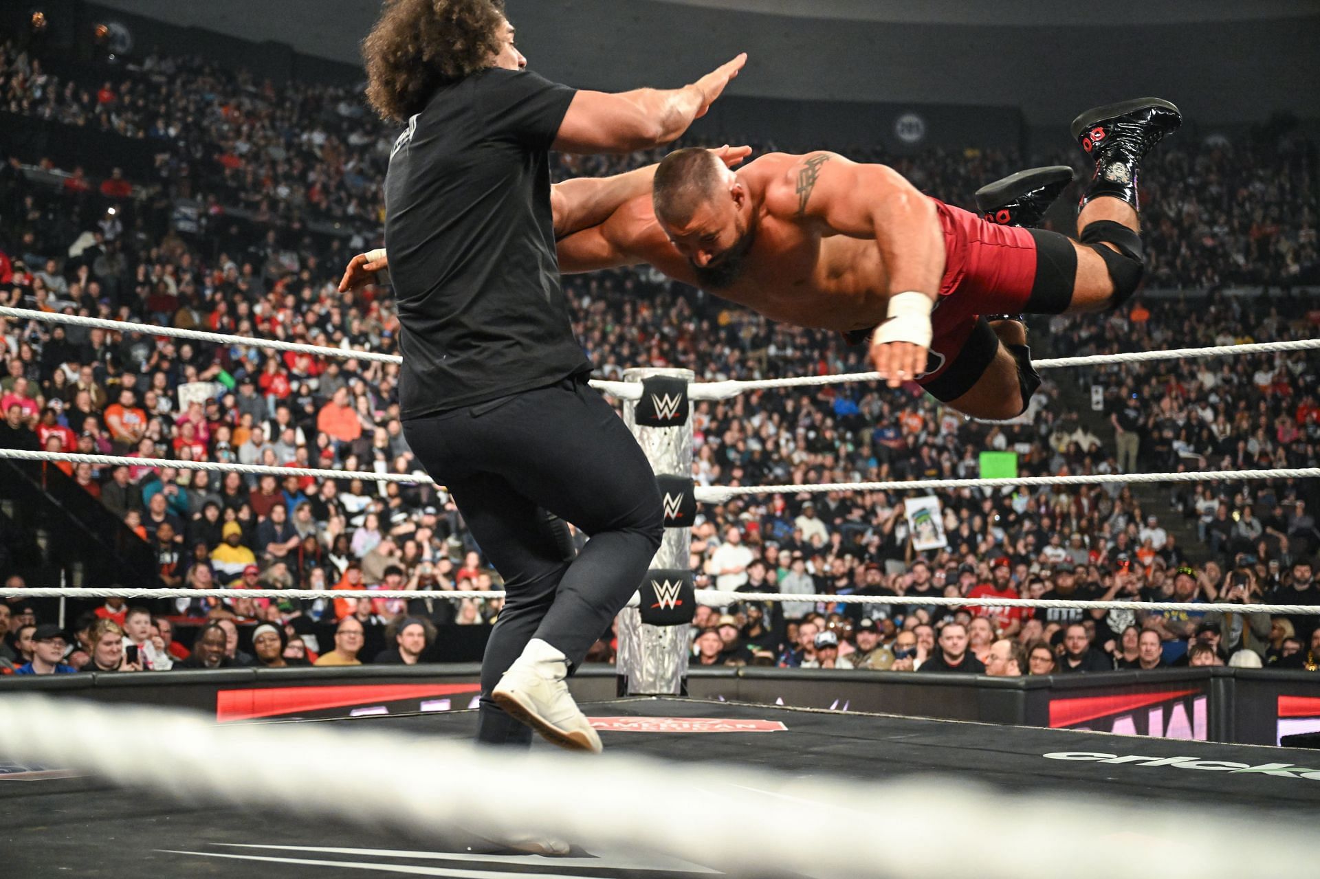 Carlito on Monday Night RAW - Source: Getty